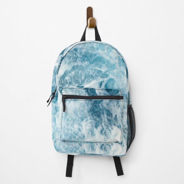 Item preview, White Sea Foam and Blue Ocean Waves Texture designed and sold by nimreninmu.