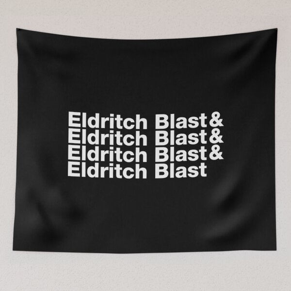 Item preview, Eldritch Blast - Donjons et Dragons - Démoniste - Blanc . classique designed and sold by lippyevwurm9.