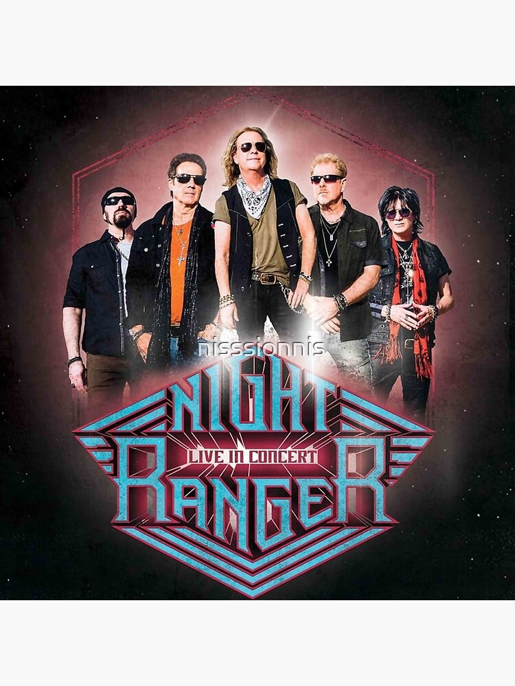 "live Night Ranger Tour " Poster for Sale by nisssionnis Redbubble