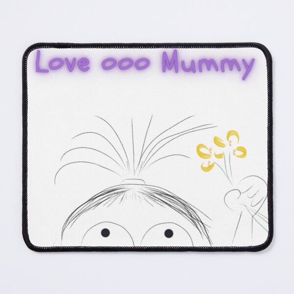Item preview, Love ooo mummy - little girl designed and sold by Unravelling.