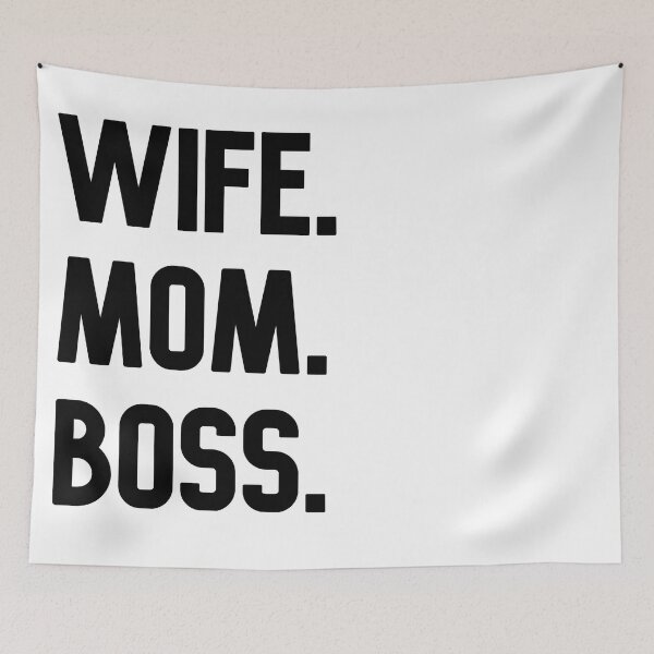 Item preview, WIFE.MOM.BOSS. Need I say more? designed and sold by GraciesArts.
