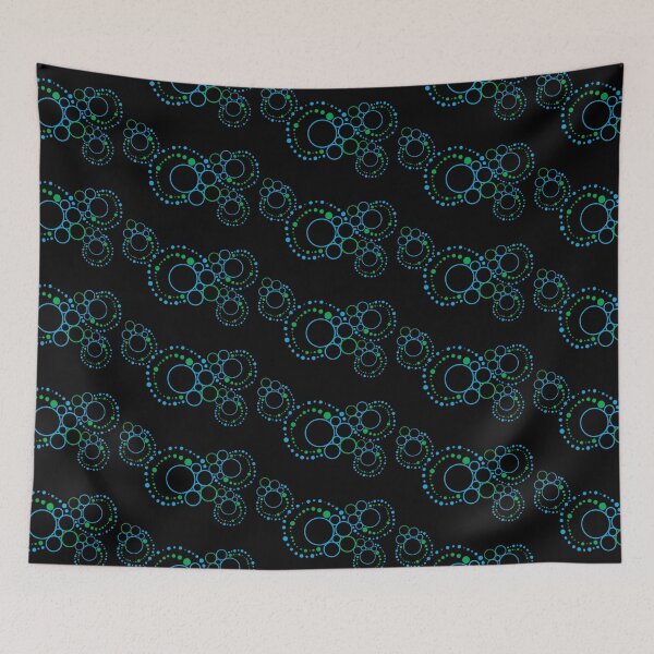Item preview, Copy of Green Hand Drawn Abstract Artwork Fashion Pattern designed and sold by that5280lady.