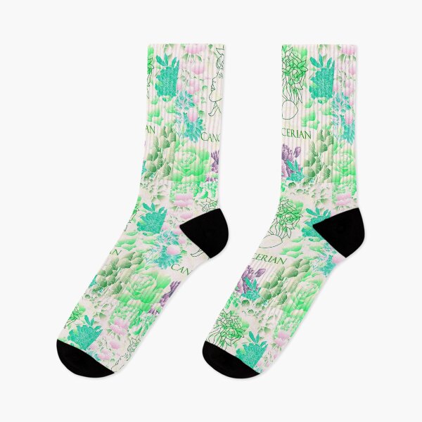 Aperçu de l'œuvre Cancer Zodiaque Vert Fantasy Design Horoscope Design créée et vendue par NihaCollection.