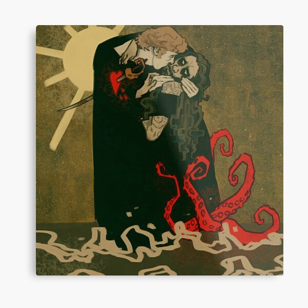 The Kiss Metal Print