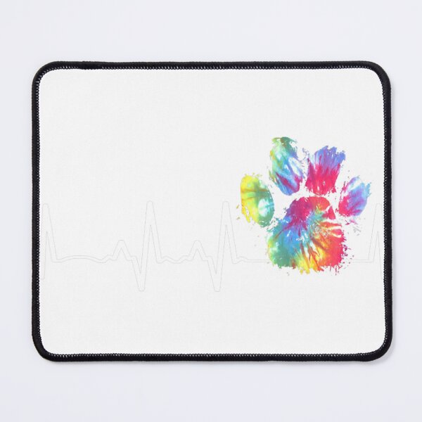 Item preview, Cute Veterinarian Gift Rainbow Paw Print Heartbeat Vet Tech  designed and sold by monetmvbamba.