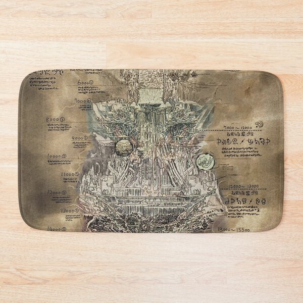 Item preview, Made in Abyss - The Abyss Map Poster classic  designed and sold by amoslemos.