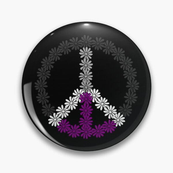 Item preview, Asexual Flowery Peace designed and sold by Pridish.