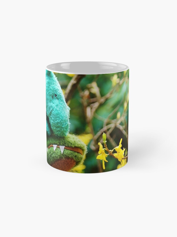 Alternate view of Gator McBumpypants and Herman smell the flowers Coffee Mug