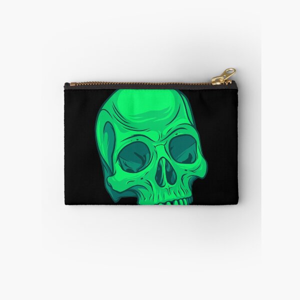 Item preview, Skull - Green designed and sold by artdyslexia.
