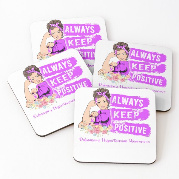 Item preview, Always Keep Positive Pulmonary Hypertension Awareness designed and sold by Sabfit.