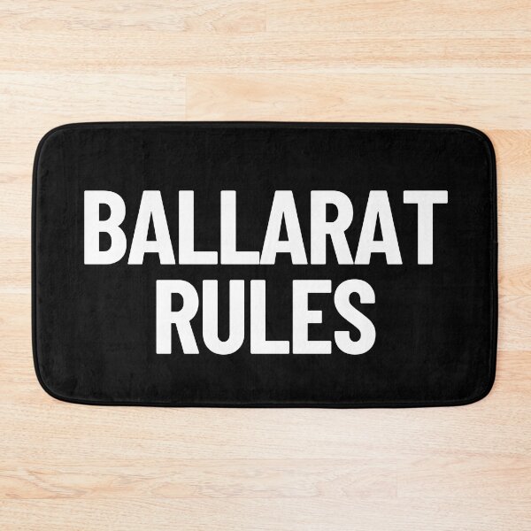 Item preview, Ballarat Rules Victoria Australia Capital City designed and sold by Legit Hooligan.