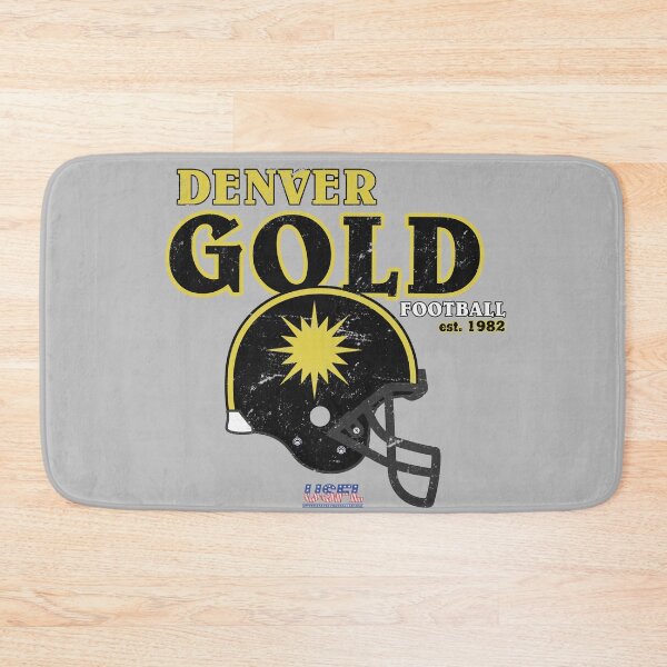 Item preview, Distressed Denver Gold Helmet designed and sold by TeeArcade84.