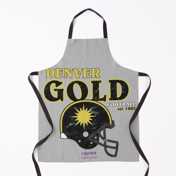 Item preview, Distressed Denver Gold Helmet designed and sold by TeeArcade84.
