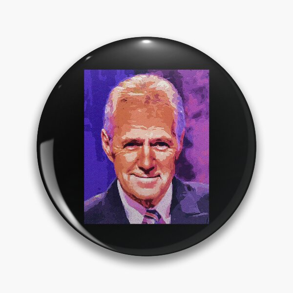 Item preview, Day Gift Day Gift Biggest Ever Alex Trebek Water Paint Retro Wave designed and sold by Quigley2006.