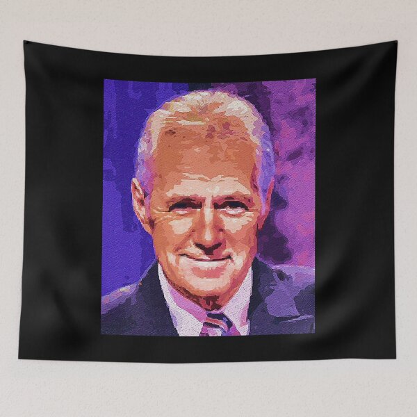 Item preview, Day Gift Day Gift Biggest Ever Alex Trebek Water Paint Retro Wave designed and sold by Quigley2006.