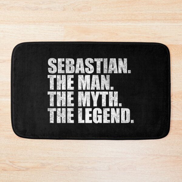 Item preview, Sebastian Name Sebastian The Man The Myth The legend designed and sold by Teelogic.