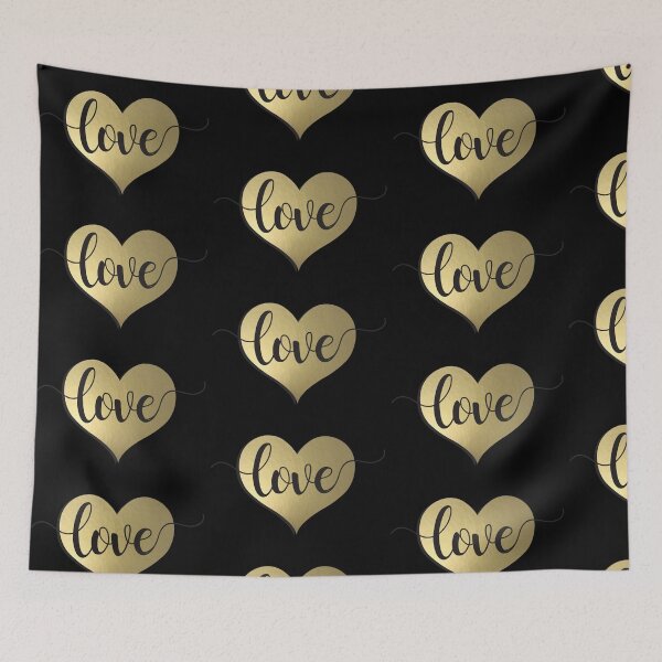 Item preview, Gold Heart Love designed and sold by Designs111.