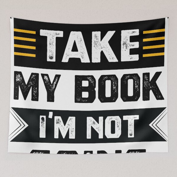 Item preview, If I can't take my book I'm not going designed and sold by Designhill-Pro.