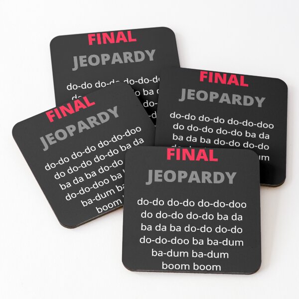 Item preview, Day Gifts Final Jeopardy Alex Trebek designed and sold by Quigley2006.