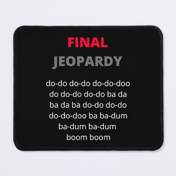 Item preview, Day Gifts Final Jeopardy Alex Trebek designed and sold by Quigley2006.