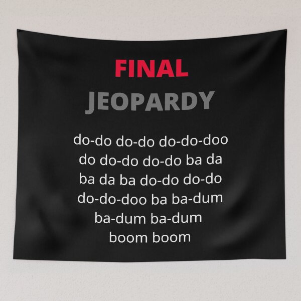 Item preview, Day Gifts Final Jeopardy Alex Trebek designed and sold by Quigley2006.