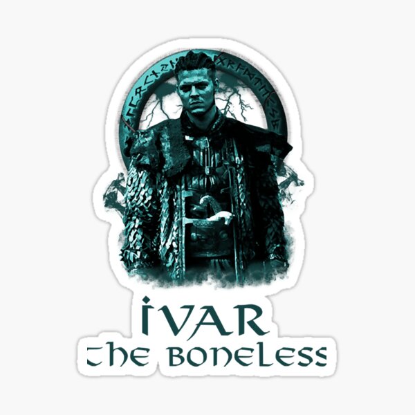 Ivar The Boneless - Instrument of Wrath Sticker by beagleson