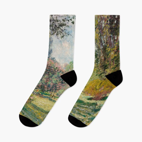 Item preview, Parc Monceau by Claude Monet, French Impressionist Painting designed and sold by Jaydee001.