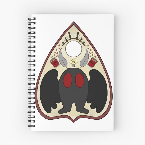 Item preview, Mothman Ouija Planchette designed and sold by DashMakesArt.