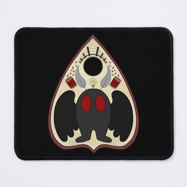 Item preview, Mothman Ouija Planchette designed and sold by DashMakesArt.