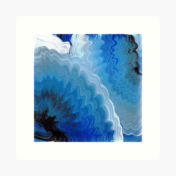 Bleeding Colour #2C Art Print