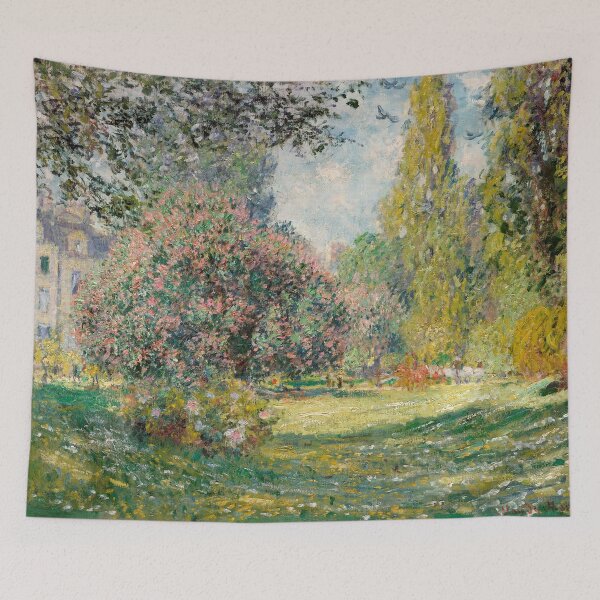 Item preview, Parc Monceau by Claude Monet, French Impressionist Painting designed and sold by Jaydee001.