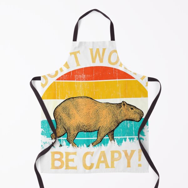 Item preview, Capybara Vintage Retro Style Awesome Don't Worry, Be Capy designed and sold by jameseodonnell.
