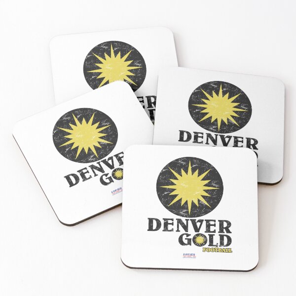Item preview, Distressed Denver Gold Football designed and sold by TeeArcade84.