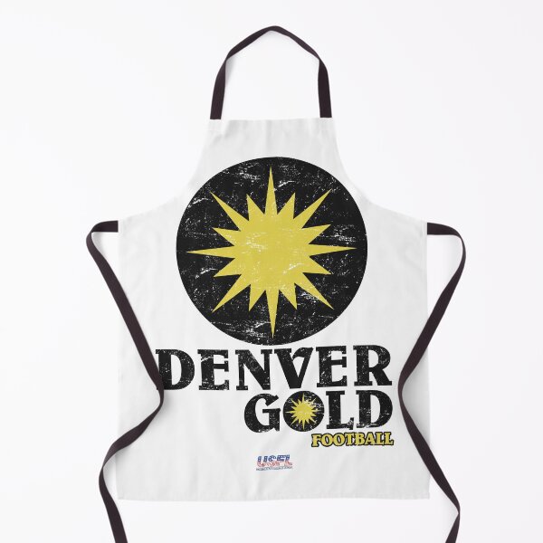 Item preview, Distressed Denver Gold Football designed and sold by TeeArcade84.