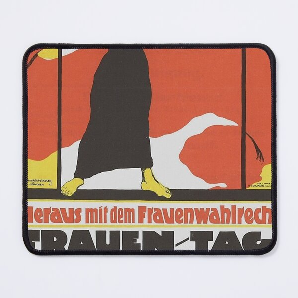 Item preview, International Women’s Day - Give Us Women’s Suffrage German Propaganda Art poster designed and sold by nachitastabi.
