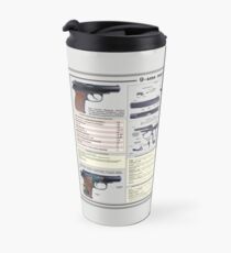 Makarov pistol 9mm Travel Mug