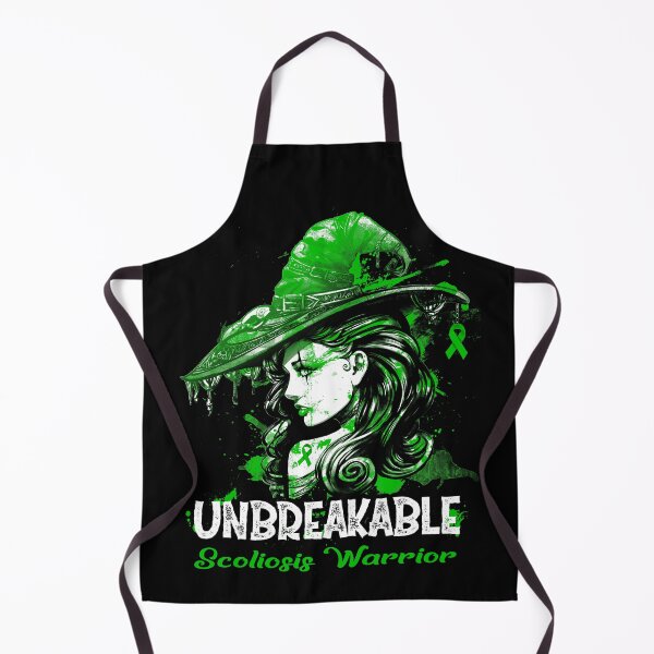 Item preview, Halloween Scoliosis Warrior Unbreakable designed and sold by tenjun16.