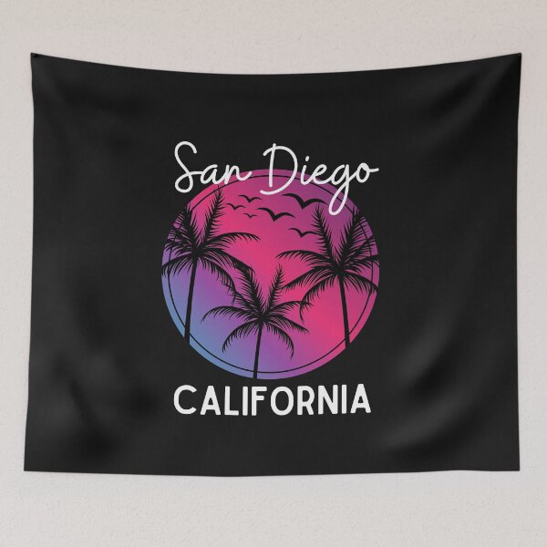 Item preview, San Diego California designed and sold by RedSparkle.