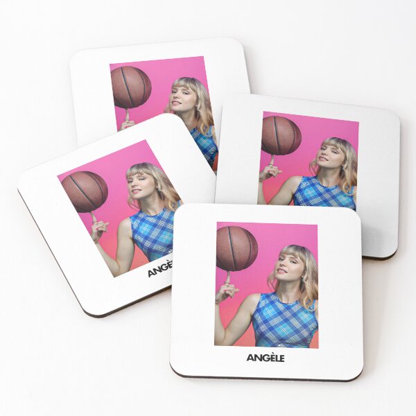 Artikelvorschau, Männer Frauen Angèle Van Laeken Portrait Sängerin Basketball entworfen und verkauft von Leffler1990.