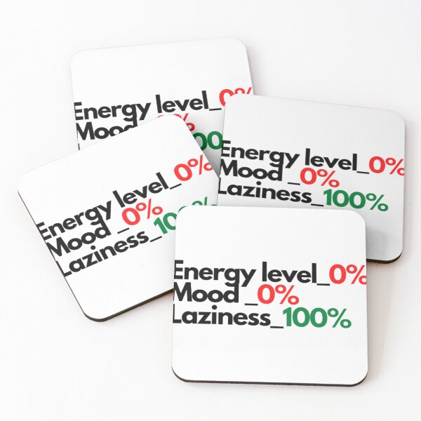 Item preview, Energy leve-0, Mood-0, Laziness-100 Classic . designed and sold by kroupayjutsl.