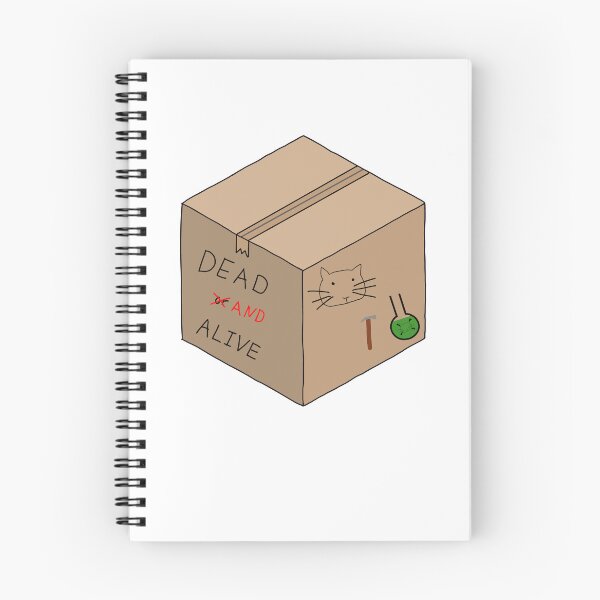 Item preview, Schrodinger’s cat designed and sold by 3-1415926535.
