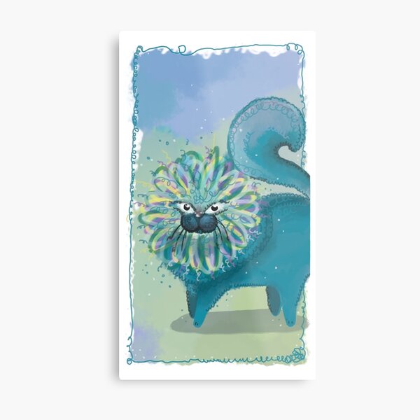 Tiger Lilly Metal Print