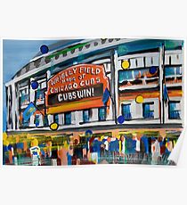 Cubs Win Poster
