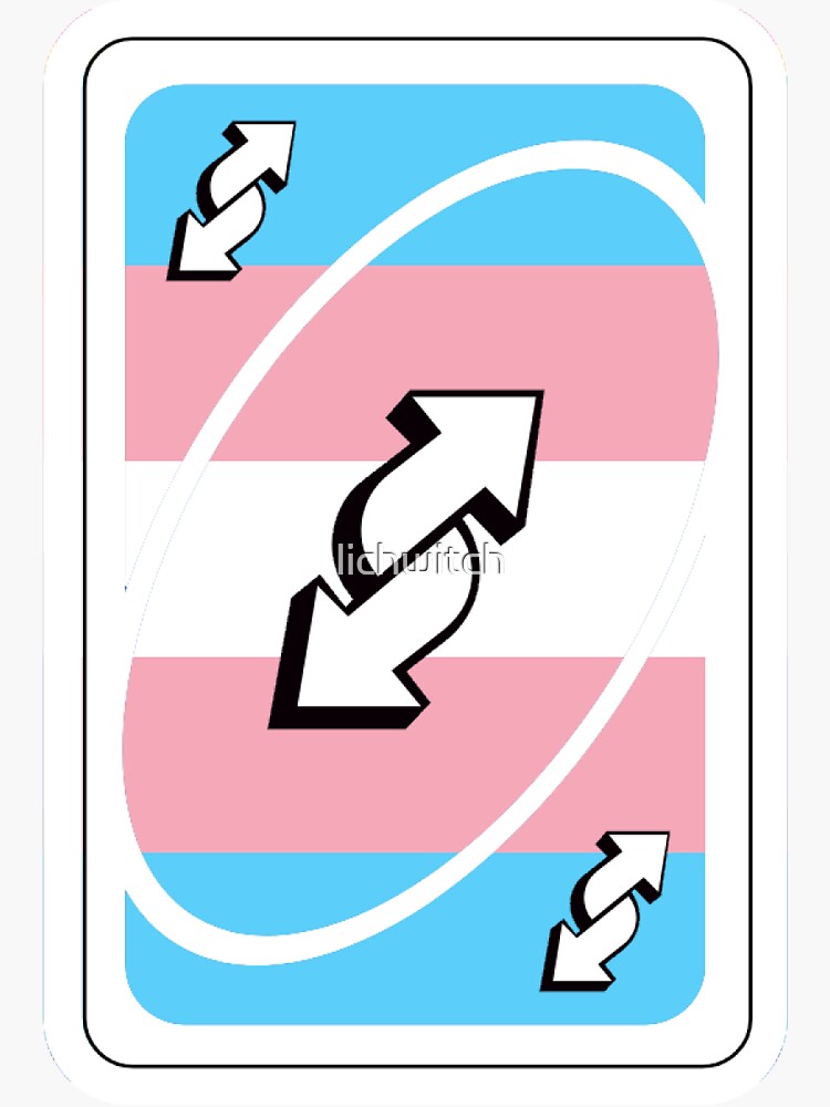 genderfluid pride uno reverse card | iPad Case & Skin