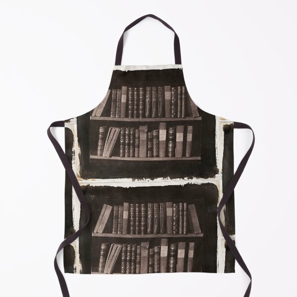 Item preview, A Scene in a Library Talbot 1844 - Vintage library bookself designed and sold by BestUncommonTee.