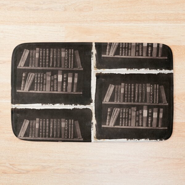 Item preview, A Scene in a Library Talbot 1844 - Vintage library bookself designed and sold by BestUncommonTee.