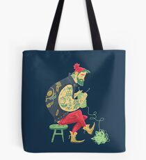 dude knits Tote Bag