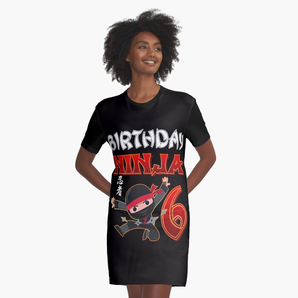 Kids Birthday Ninja Shirt Year Old Ninja Birthday Party Theme Shirt - TeeUni