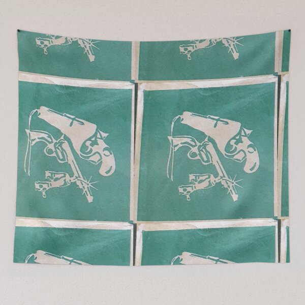Item preview, Company sleeve Detail, 78, Country, Bluegrass, pistols, guns, Western, Outlaw designed and sold by Vintaged.