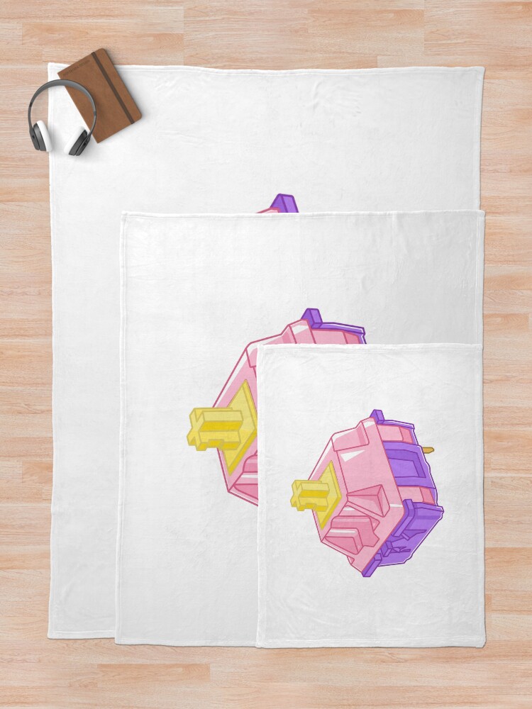 Thumbnail 5 of 6, Throw Blanket, Banana Split Switch designed and sold by MechMerchClub.